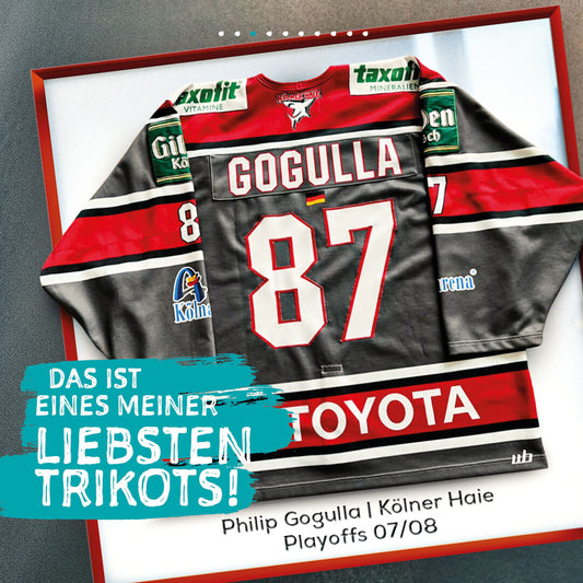 Eishockeytrikot im Living.Steel Trikotrahmen