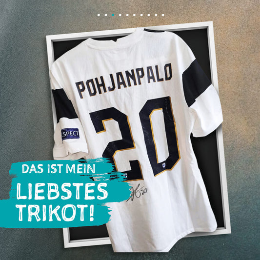 Fußballtrikot im Living.Steel Trikotrahmen