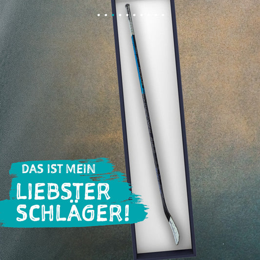 Eishockeyschläger im Living.Steel Schlägerrahmen