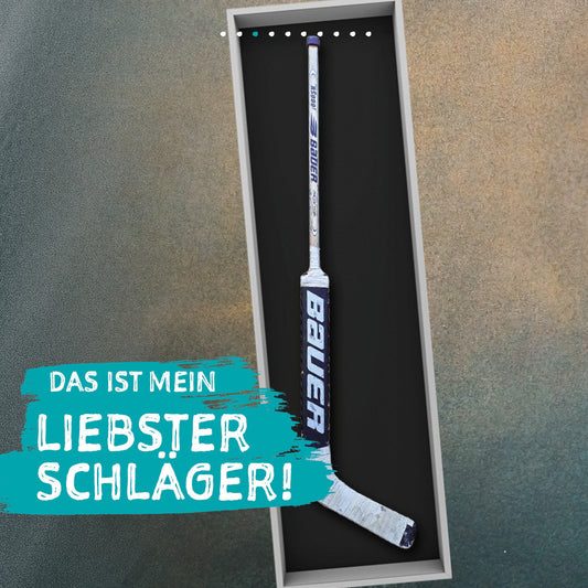 Eishockeyschläger im Living.Steel Schlägerrahmen